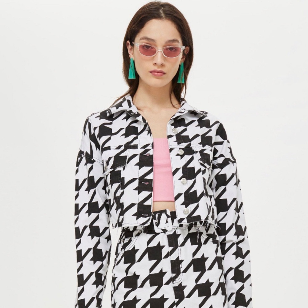 TOPSHOP CROPPED JACKET